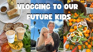 vlogging to our future kids | a weekend in our 20's