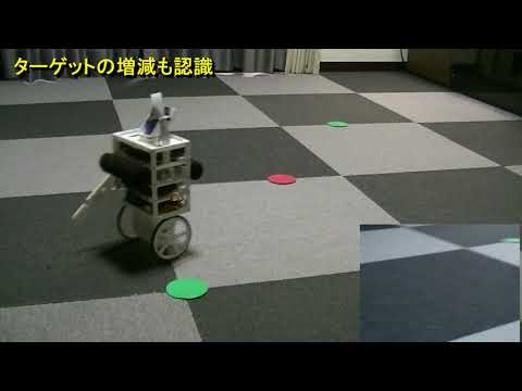 二輪倒立振子ロボット（その5）:  self balancing robot part5  カメラの搭載とオブジェクトトラッキング