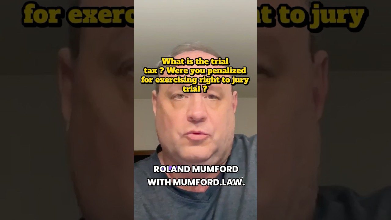 Что такое «судебный налог»? Были ли вы наказаны за реализацию права на суд присяжных?