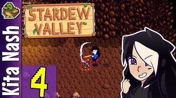 Stardew Valley Gameplay Part 4 - THE MINE IS OPEN - Let