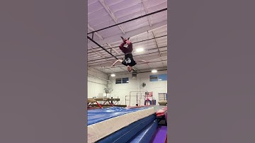 SLOW MOTION BACKFLIP Meditation Gymnast Training Tricking Trampoline Karate Kid Cirque Du Soleil Fit