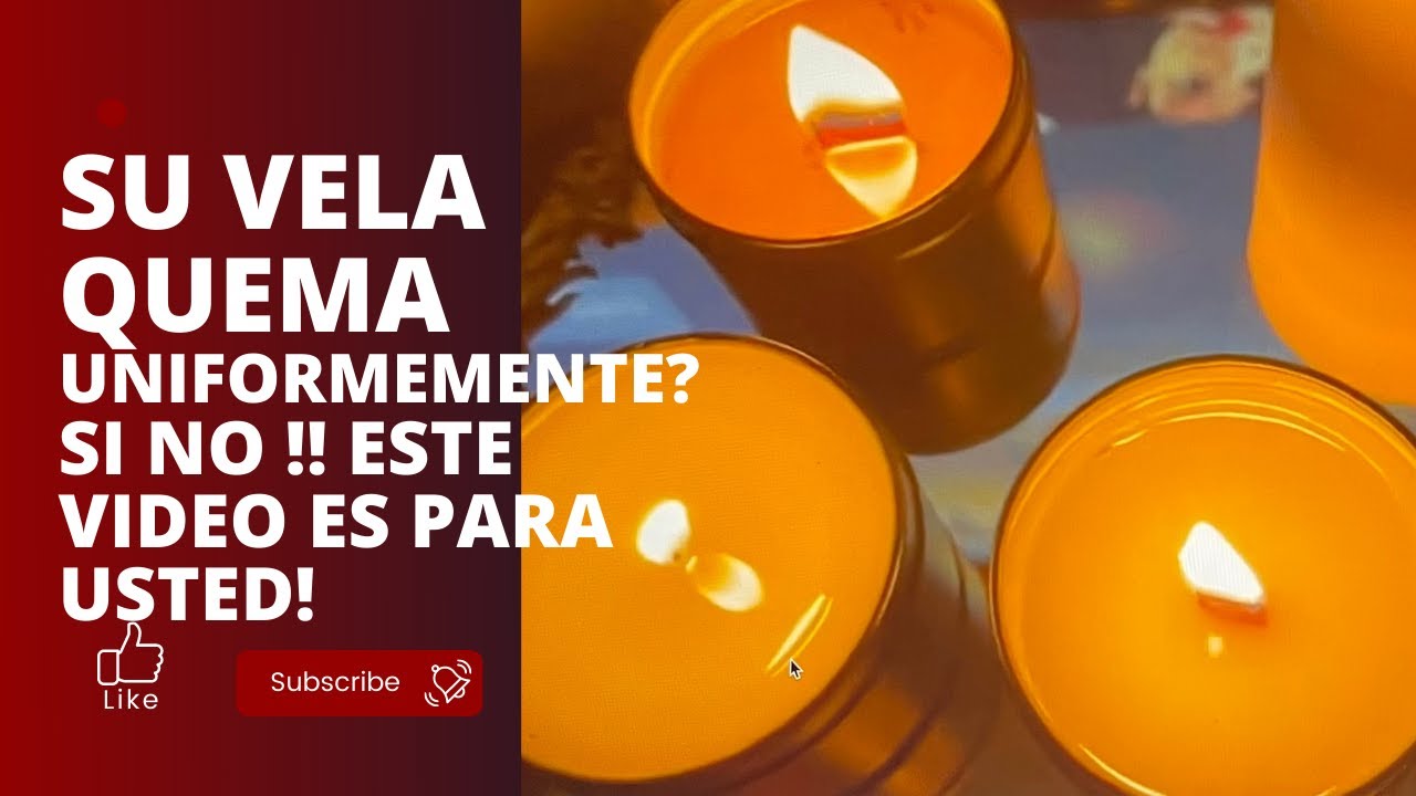 Normas para quemar velas correctamente