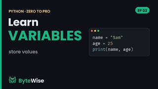 Python Variables Explained (How to Store Data) | Zero to Pro #2