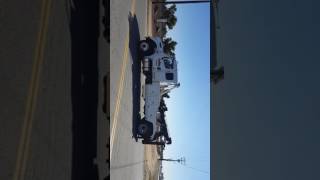 Angelo's tow truck procession Fresno Ca