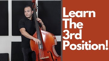 Learn to Play in The 3rd Position With The D Major Scale | Upright Bass Lessons