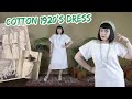 Making and Styling a 1920's Cotton Dress // Twenties Styling Challenges