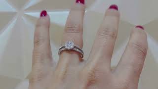 Video: CAMELIA DOUBLE Diamond Ring