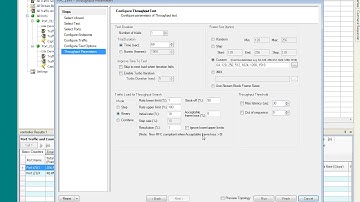 How to configure a RFC2544 test