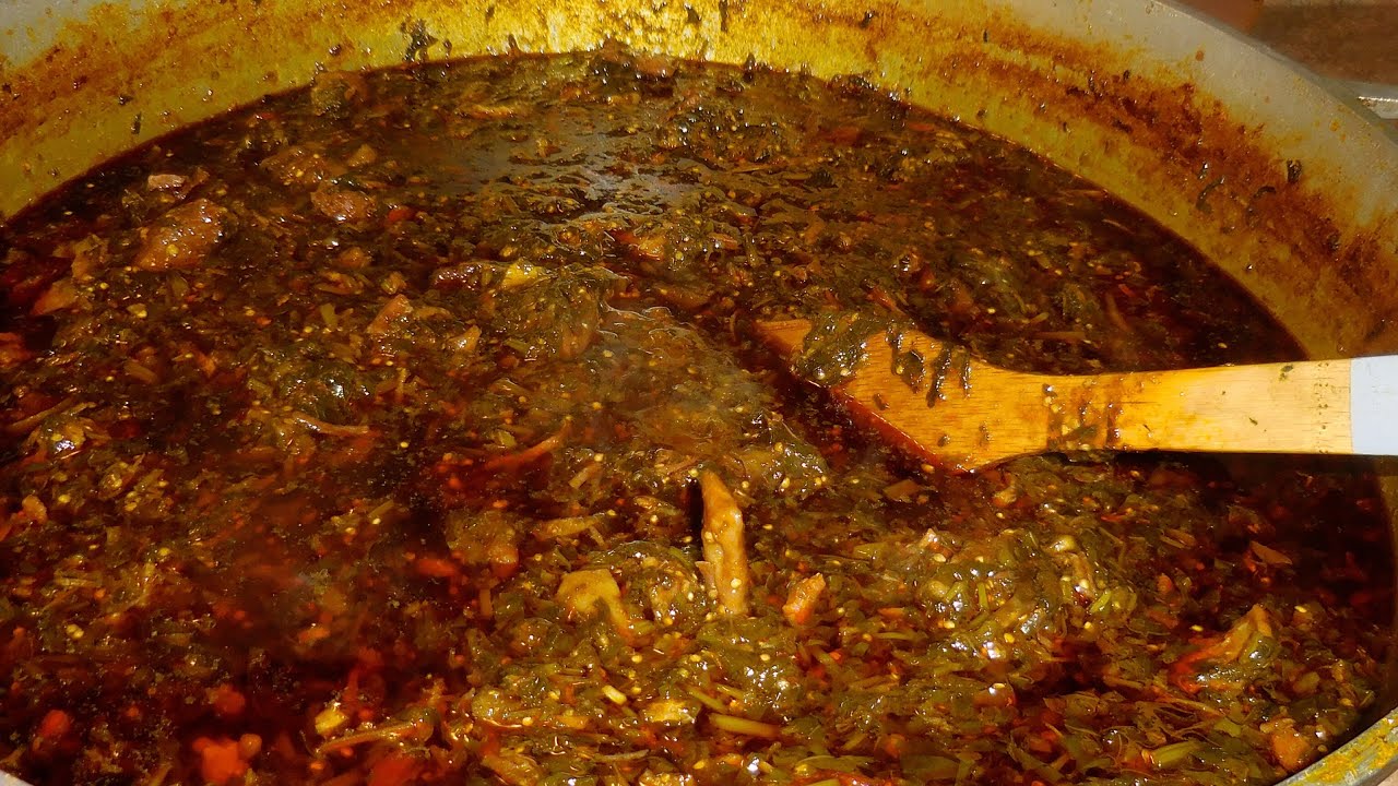 Sierra Leone 🇸🇱 Potatoe Leaves/Greens YouTube