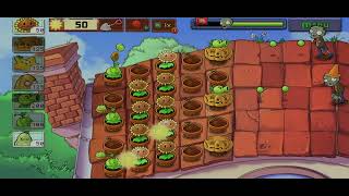 Pvz roof level 1 completed ✔️ #pvzgameplay #pvz #pvzmobile #entertainment #subscribe