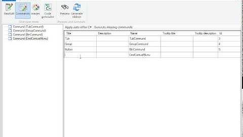 Video tutorial Generate Contextmenu
