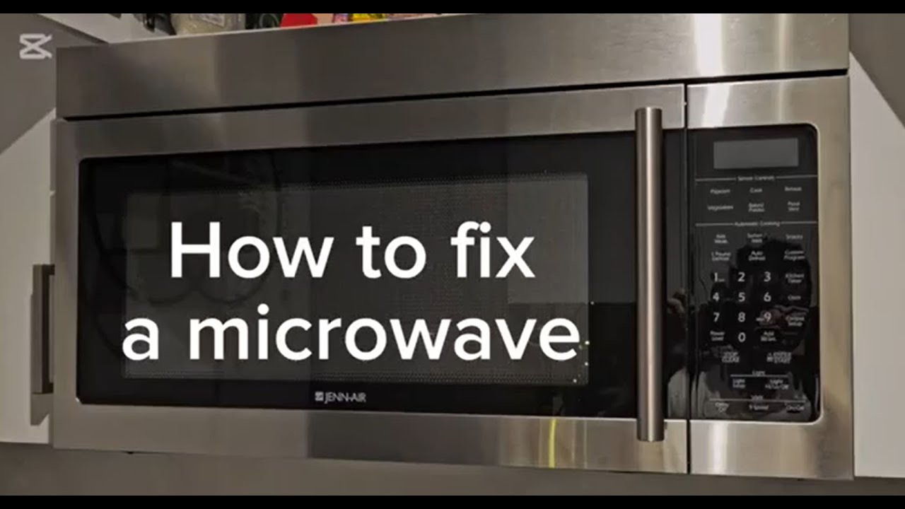 How to fix a microwave / Como reparar un microondas / Comment réparer