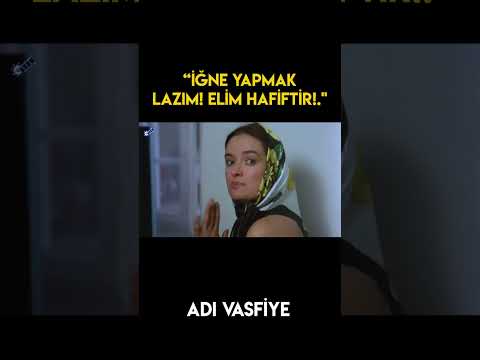 İğne Yapmak Lazım! Elim Hafftir  🔥 | Adı Vasfiye #shorts #shortsvideo