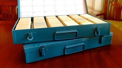 Best Photo Slide Box to Safely Archive Your Slides — Logan Slide File Review