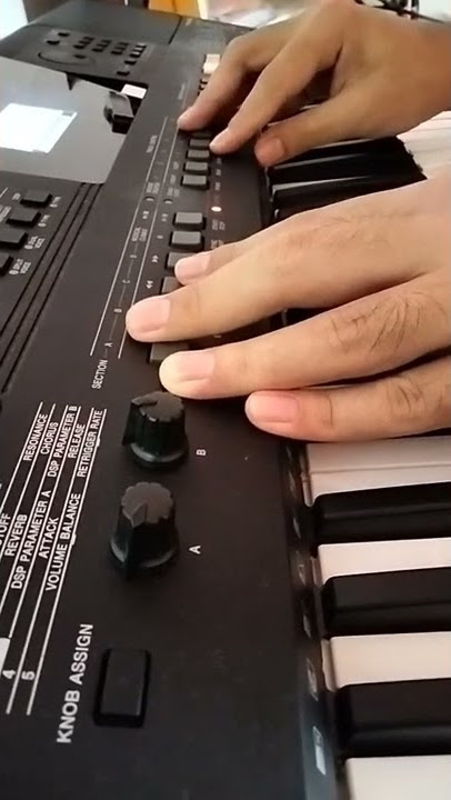 Cek sound dangdut rasa KORG, di keyboard Yamaha PSR-E 463