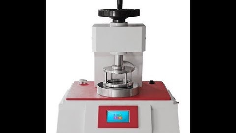 Fabric Hydro-static Pressure Method Water Penetration Tester