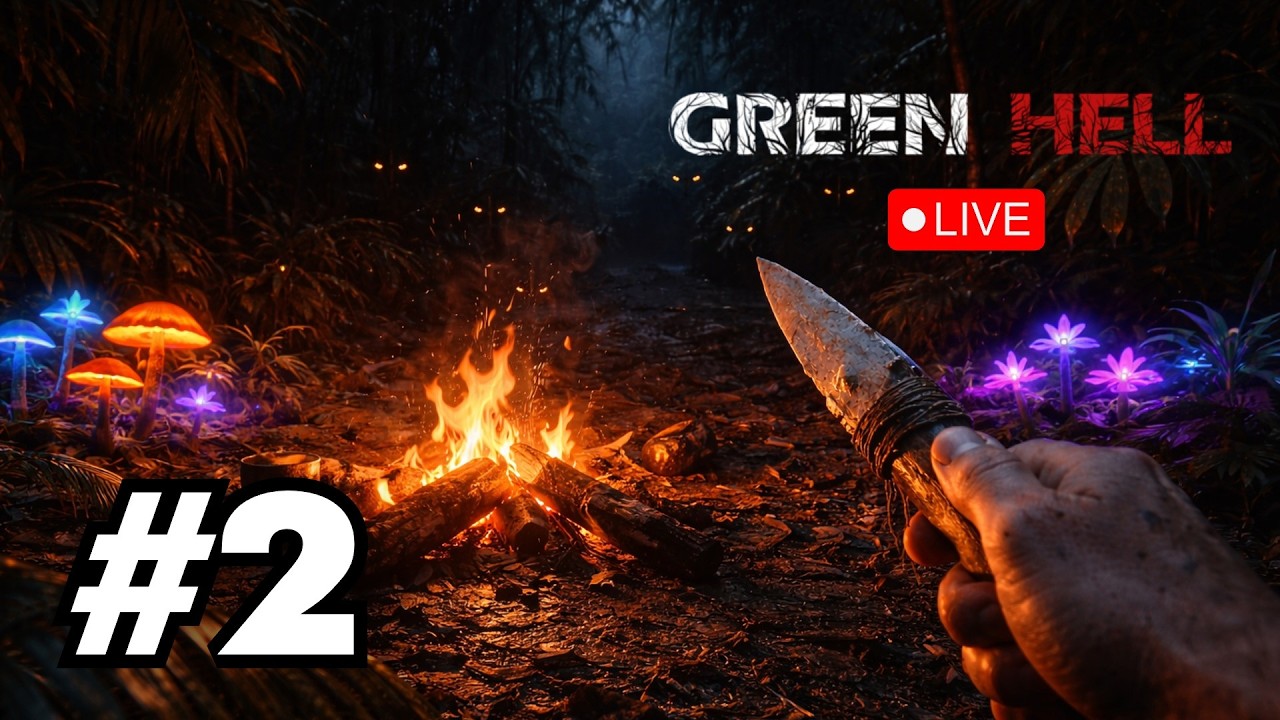 Green Hell Gameplay (Part 2) | Trying to Survive From Panther !!!!