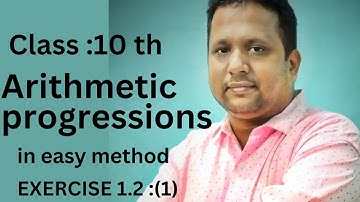 Class 10th Arithmetic progression Exercise : 1.2 question:1