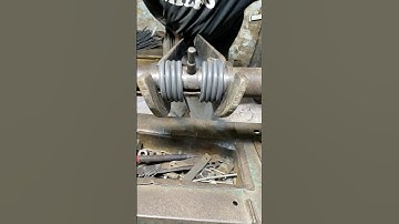 I Have Made a double sided spring sinter band with by hand tools #shorts