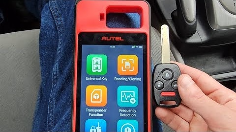 Honda civic all keys lost programming AUTEL KM100 06-12