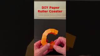 DIY Paper Roller Coaster: Gravity in Action
