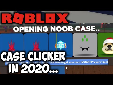Trying Roblox Case Clicker in 2020...