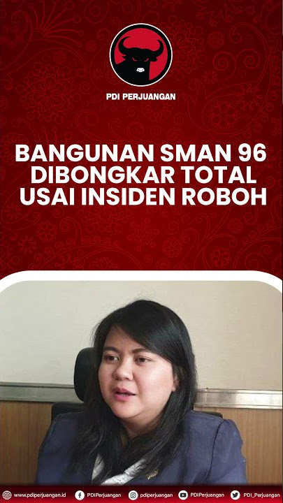Bangunan SMAN 96 Dibongkar Total Usai Insiden Roboh