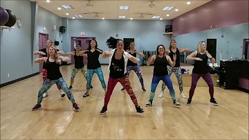 "Salio el Sol" by Don Omar - Dance Fitness Choreography  - ashley jabs