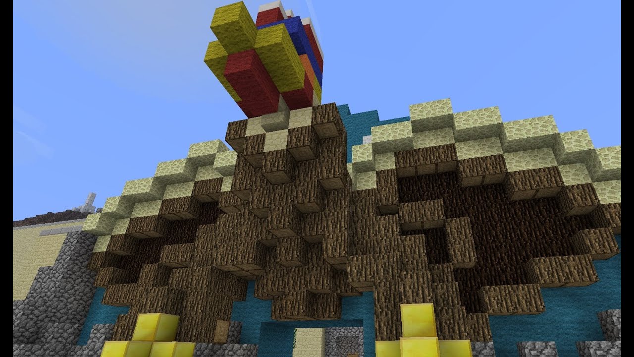 Een server update: Vogelrok van de Efteling op mijn server 