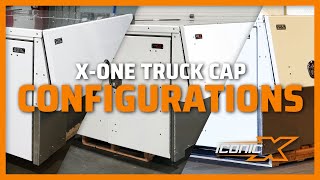 X-ONE Commercial Truck Cap Sizes & Configurations