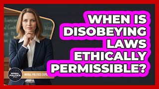 When Is Disobeying Laws Ethically Permissible?