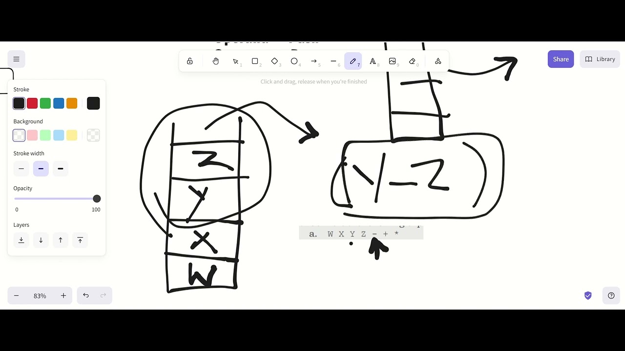 Chapter 5: Reverse Polish Notation II (Postfix to Infix) | Computer ...