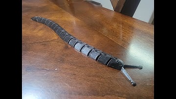 Timelapse 3D Printing a movable slug