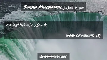 Surah Al-Muzzammil - The Enshrouded One | سورة المزمل EP _ 006