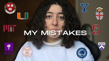 Rejected from every college (4.0 gpa, national awards...) | THIS IS WHY!!
