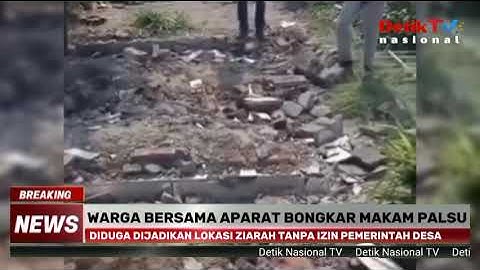 Delapan Makam Palsu di Brebes Dibongkar Warga, Ternyata Berdiri di Diduga Tanah Bengkok Desa