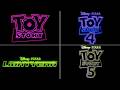 6 "Toy Story" Movies Logos Vocoded to 6 Different Songs
