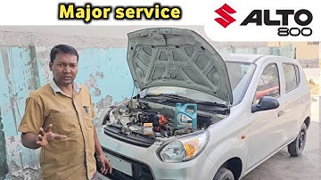 Alto 800 Major Service by Mukesh chandra gond