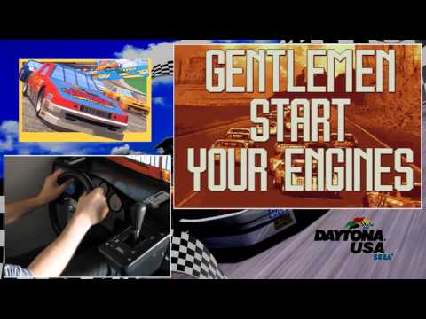デイトナUSA / Daytona USA Arcade Cabinet - Top ranking all circuits playthrough - Powergaming #09