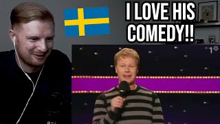 Reaction To Swedish Comedian Johan Glans
