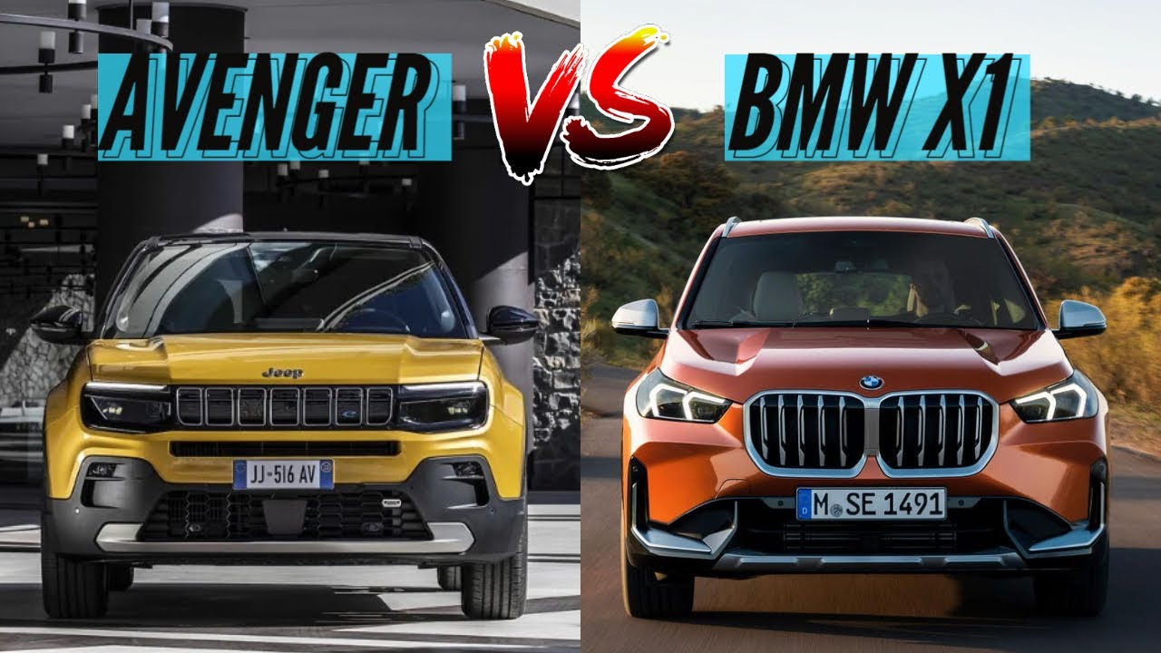 2023 Jeep Avenger vs 2023 BMW X1 Visual Comparison | Avenger or X1 ...
