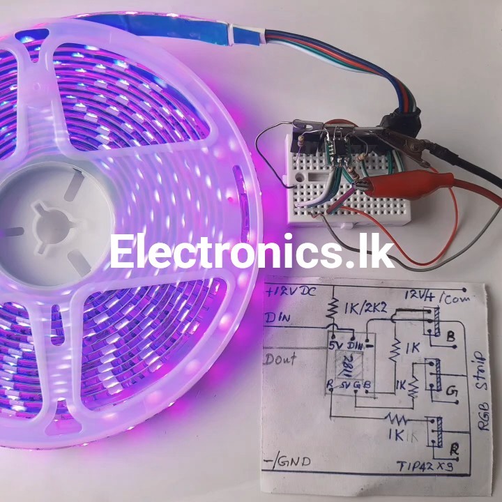 Pixel LED Circuit Used for DC12V RGB LED Strip Control , WS2811 Module ...