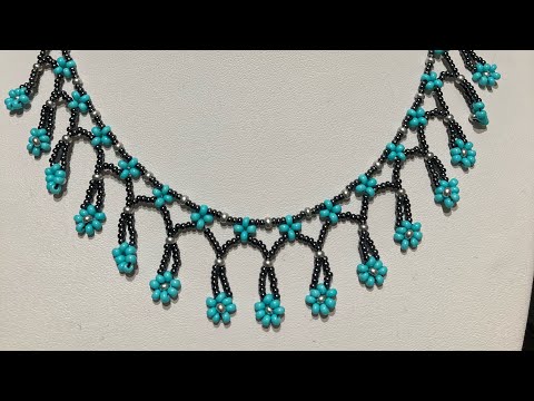 Kum boncuk  kolye (sead bead necklace )