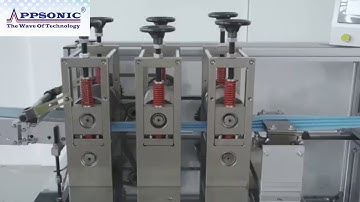 3 Ply Surgical / Disposable Mask Making Machine - Fully Automatic - Single Station.