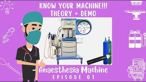 Introduction/Overview : ANAESTHESIA MACHINE/WORKSTATION: Episode 01