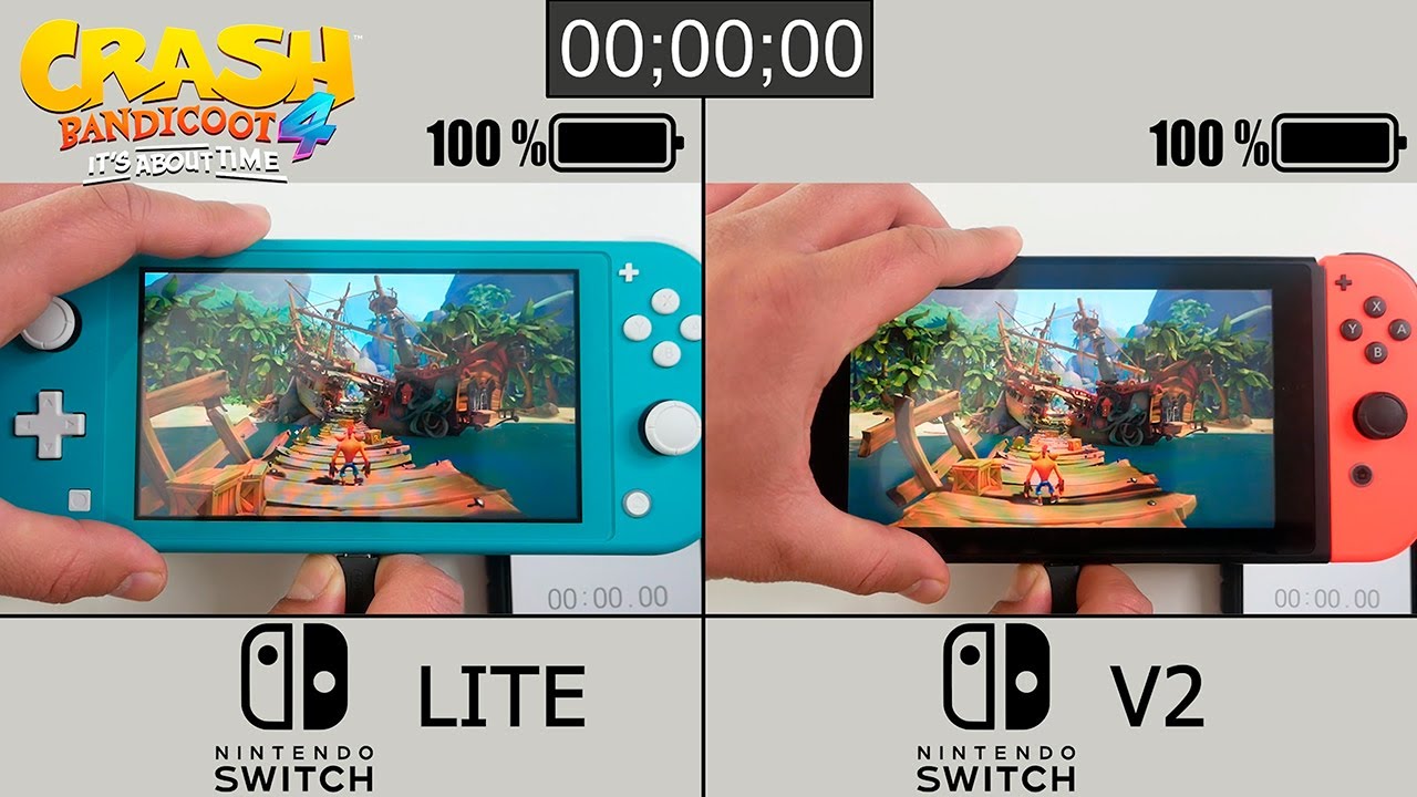 Battery Life of Crash Bandicoot 4 on Nintendo Switch and Switch LITE - It's  About Time! - YouTube