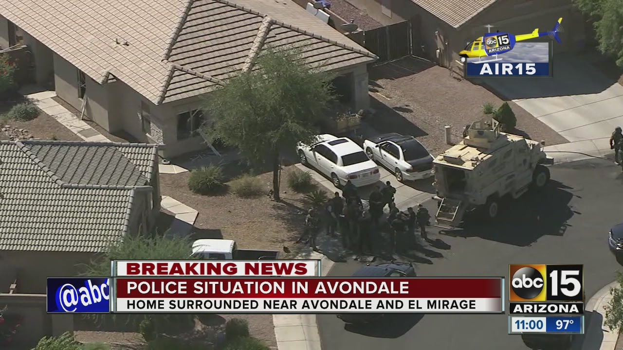 Police situation in Avondale - YouTube