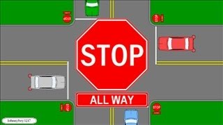 Download Who Has The Right Of Way At A All Way Stop/ Multi Way/ 4 Way Learn Traffic Signs Video MP3 Who Has The Right Of Way At A All Way Stop/ Multi Way/ 4 Way Learn Traffic Signs