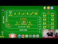 Live Casino Craps Game #14 - YouTube