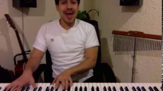 Video thumbnail of "Sabor a mi - Piano,Voz - Jazz"